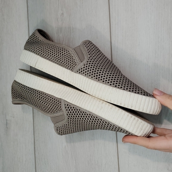 Frye Womens Comfort Slip On Leather Flats shoes sz 10M - Picture 4 of 12